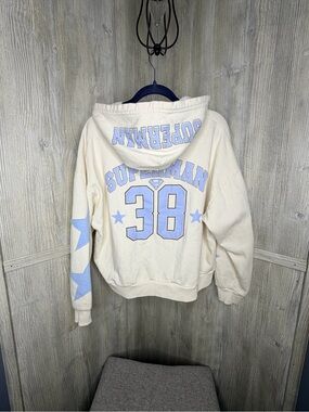 Superman Hooded Jacket Size Large
